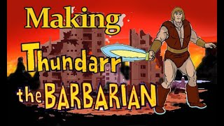 Making thundarr the barbarian custom figure [upl. by Eitsym]