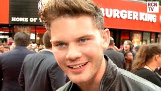 Stonewall Jeremy Irvine Interview [upl. by Yrol671]