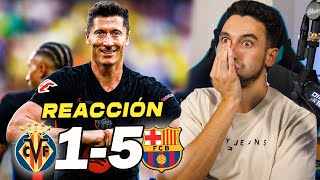 REACCIONES DE UN HINCHA al Villarreal vs Barcelona 15 INCREÍBLE [upl. by Marys365]