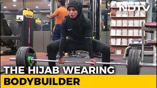 This Indian Woman Bodybuilder With A Hijab Is Breaking Stereotypes [upl. by Allecram]