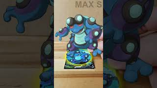 Mega Seismitoad Pokémon Evolution TCG  AR Card by Max S Shorts [upl. by Yvel120]