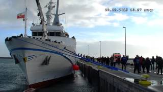 Neues Schiff nach quotHelgolandquot auf Tour  reingeschaut in 2D [upl. by Bambie]