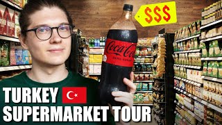 Turkish Supermarket Tour Unique Groceries [upl. by Nara]