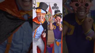 Guess what BLIPPI and MEEKAH dress up as Pretend Play CHALLENGE blippi shorts [upl. by Bevvy766]