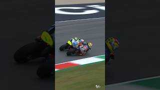 Dominique Aegerter’s spectacular TRIPLE OVERTAKE in Mugello’s 2022 MotoE race 🤯🇮🇹 ItalianGP [upl. by Winfred]