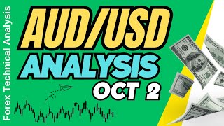 AUD USD Technical Analysis for October 2 2024 [upl. by Llij]