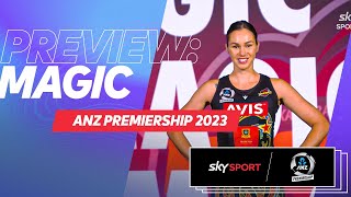 PREVIEW Magic  ANZ Premiership 2023  Sky Sport NZ [upl. by Yerag]