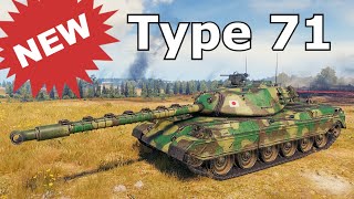 World of Tanks Type 71  4 Kills 96K Damage [upl. by Alyak]