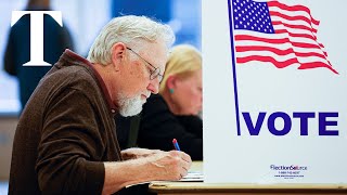 LIVE Georgia Michigan and Ohio vote in US election [upl. by Mavra]