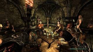 Skyrim Where do all the Jarls go after the Civil War Stormcloak Ending [upl. by Yelnahs]