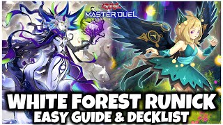 WHITE FOREST RUNICK  EASY GUIDE amp DECKLIST [upl. by Atiuqrehs146]