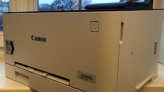 Canon printer isensys LBC621Cw  Color Laser Printer [upl. by Dahc333]