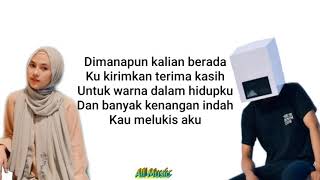 Tulus  Monokrom cover by Feby Putri NC amp MrHead box Lyrics [upl. by Nashom]