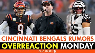 MAJOR Bengals Rumors After Loss To Ravens Ft Joe Burrow amp Firing Zac Taylor  Overreaction Monday [upl. by Dnalyag196]