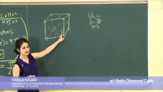 Calculation of the ator ratio for diamond cubic [upl. by Sauder954]