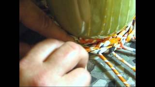 Basketry Spiral weaving Part 2 [upl. by Mateusz]