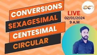 Measurement of angles in trigonometric  Sexagesimal centesimal and circular system  degree [upl. by Leirraj691]