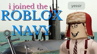 This Roblox NAVY Game is Unhinged 100 SUBS [upl. by Llatsyrk]