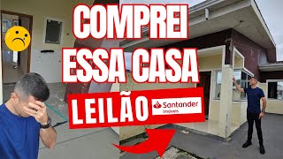 Arrematamos essa CASA no leilão do SANTANDER vale a pena [upl. by Rossuck]