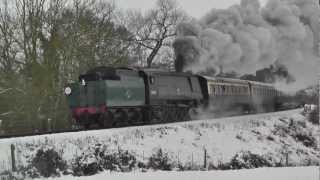 Severn Valley Railway Spring Steam Gala 2013 Featuring 34007 [upl. by Nire617]