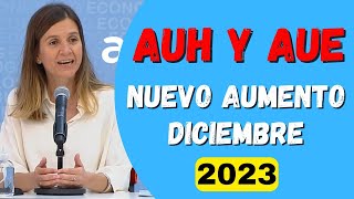 ANSESNuevo Aumento para AUH y AUE en diciembre ¿cuánto cobró en diciembre 2023 [upl. by Tuchman]