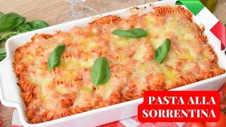 quotPASTA alla SORRENTINAquot  tradycyjna włoska ZAPIEKANKA MAKARONOWA 🍴  Włochy od kuchni [upl. by Dacy]