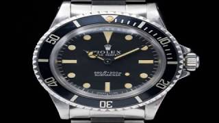 Super Rolex Submariner with patina model 5513 [upl. by Notlimah688]