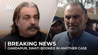 Breaking News  Ali Amin Gandapur and Azam Swati booked in another case  365 News [upl. by Anatole]