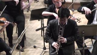 Sang Yoon Kim plays WAMozart  Clarinet Concerto in A Major K622 [upl. by Luap]