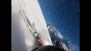 Inferno Murren Race 2022 HD including accident and recovery [upl. by Savannah]