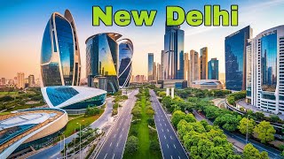 New Delhi Morden And Beautiful Delhi 2024  Capital Of India 🇮🇳  Delhi Aerocity [upl. by Namzed]