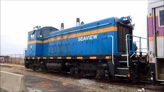 Seaview Locomotive 5 at Goodison Rail Car Repair Facility [upl. by Dex]