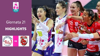 Scandicci  Cuneo  Highlights  21 Giornata Campionato 2324  Lega Volley Femminile [upl. by Meingolda]