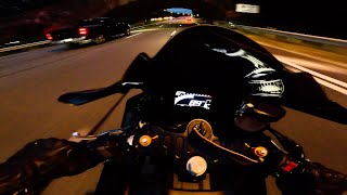 Night Ride  Pure Sound Yamaha R7 w TOCE Full System Exhaust [upl. by Adda]