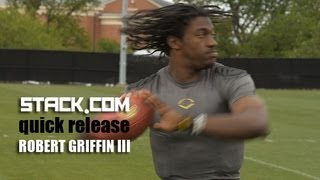 Robert Griffin III Quick Release Passing Drill [upl. by Natalya]