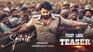 Spirit New 2024 Released Full Action Movie  Prabhas New Released South Indian Hindi Dubbed Movie [upl. by Durware]