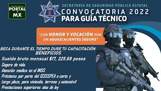 🟡 CONVOCATORIA 20222023 Policía Estatal GUÍA TÉCNICO integrate ✅ Secretaría de Seguridad Pública [upl. by Kravits298]