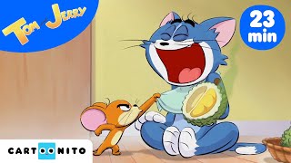 Tom e Jerry  Compilação de aventuras malcheirosas  Nova Série  Cartoonito [upl. by Yeldarb338]