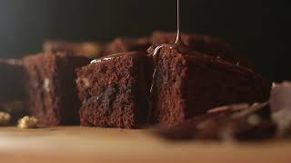 RECETA BROWNIE CON CACAO con musica [upl. by Assirrac]