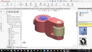 How to design Governer arm assembly in solidworks [upl. by Ainar303]