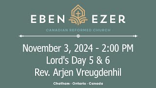 Ebenezer Canadian Reformed Church Stream [upl. by Corsiglia]