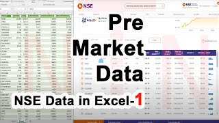 Pre Market Data  Pre market analysis  Nse Data in Excel  Tamil NiftyTimesNow​ [upl. by Annatsirhc]