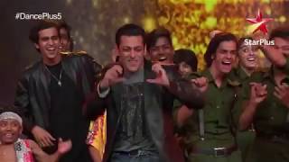 Salman khan dance dance plus show dance 5 salman khan videosstar plus [upl. by Llenol]