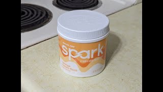 AdvoCare Spark Energy Drink Orange Cream Float Canister Review [upl. by Brigg]