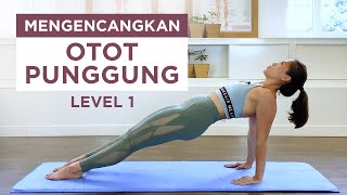 Menguatkan Otot Punggung  Level 1  20 min  10 gerakan Pilates untuk menguatkan otot punggung [upl. by Paver99]