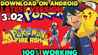 How to download Pokemon fire Ash 33ICX07 [upl. by Eugenides401]