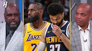 Inside the NBA reacts to Lakers vs Nuggets Game 5 Highlights [upl. by Bodi]