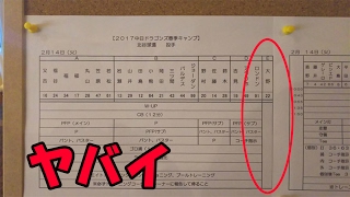 【悲報】中日・大野雄大と朝倉健太コーチが内紛球団の対応もヤバすぎる！【2017キャンプ】 [upl. by Ahsiad]