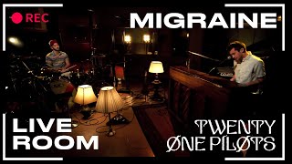 Twenty One Pilots  quotMigrainequot captured in The Live Room [upl. by Metabel]