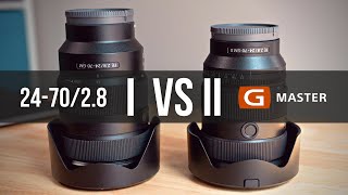 Is There A Difference Sony 2470mm f28 GM I VS II Comparison Sample Footage [upl. by Balsam]